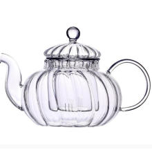 new design Food Grade Glass Teapot With Infuser